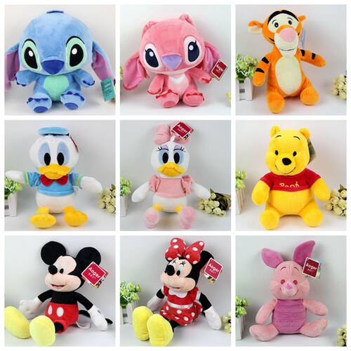 迪士尼正版跳跳虎唐老鸭毛绒玩具