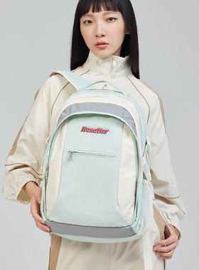 Resetter中古风双肩包大容量16寸电脑包轻便背包学生高颜值书包女