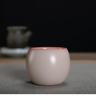 青瓷龙泉哥窑茶杯叶金炼手工猪油冻主人杯陶瓷功夫茶具品茗杯闻香