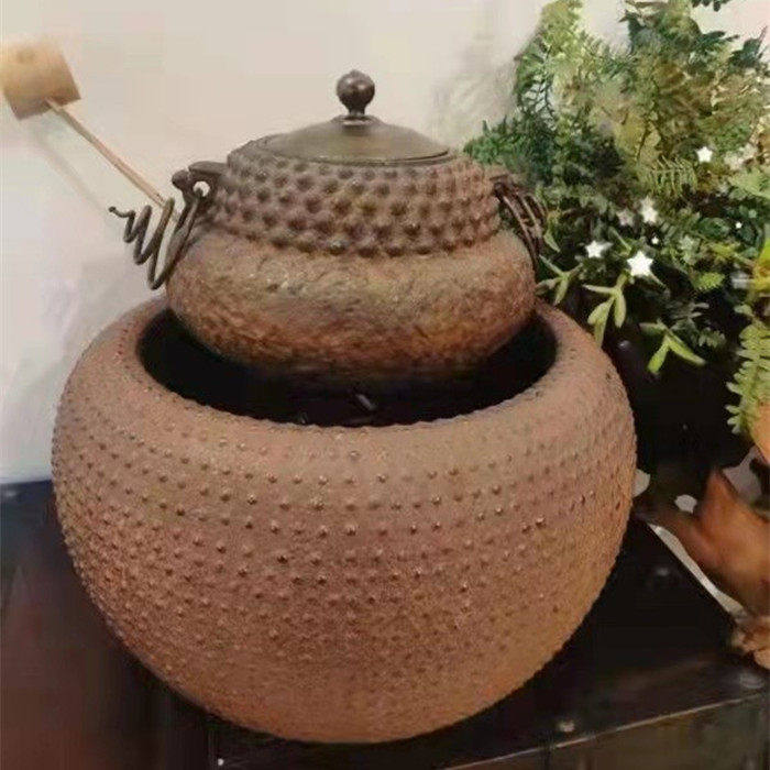 台湾衡连专柜正品煮茶炉巨丰炉叶釜酒精灯铁瓷壶养生煮茶壶套组