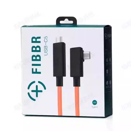 菲伯尔FIBBR双Type-c光纤数据线 相机拍摄联机线 适用于富士 佳能R5 索尼