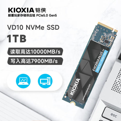 铠侠VD10固态硬盘 电脑台式机笔记本m.2铠侠VD10 1TB 2T PCIE5.0