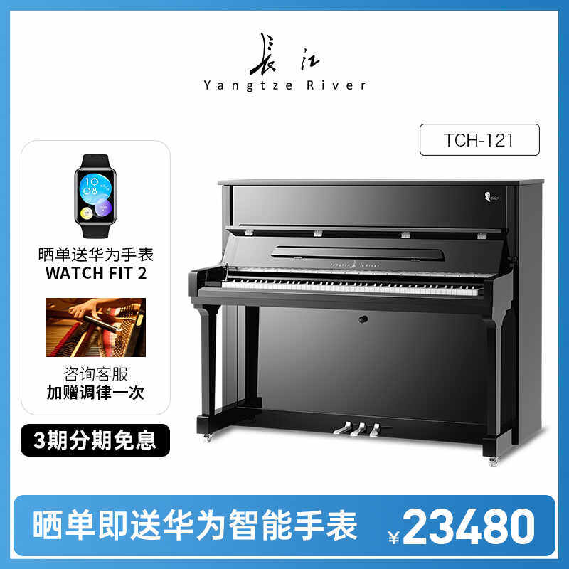 长江钢琴高端立式钢琴柴赛典藏系列TCH-121家用考级教学