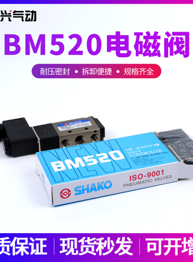 新恭型电磁阀气缸换向换气阀二位五通BM520
