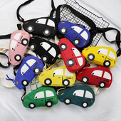 儿童小孩包包可爱斜挎包男女童韩版 卡通宝宝小汽车帆布轻便单肩包