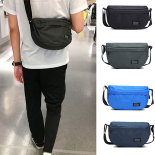 日系港风牛津纺布纯色原宿经典 小单肩斜挎胸包男 街头死飞工装