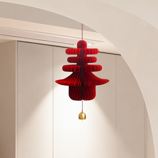 2026新年装饰品年味小挂件春字灯笼挂饰马年过年氛围场景布置贺年