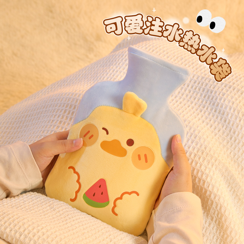 可爱注水热水袋长效保温抗压