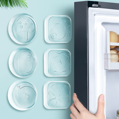 冰箱门专用防撞贴透明硅胶开门防碰撞垫防磕碰神器墙贴加厚保护条
