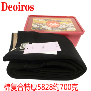 deoiros  特厚5828一体好穿保暖裤女打底裤700克过冬怕冷一线裆裤
