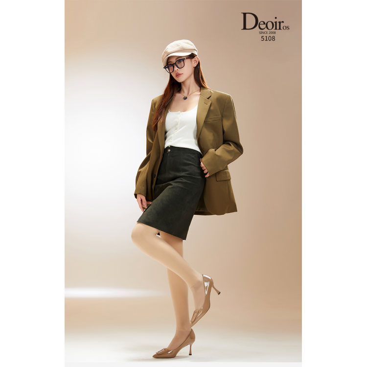 Deoiros秋冬水光袜羊绒肤色连裤