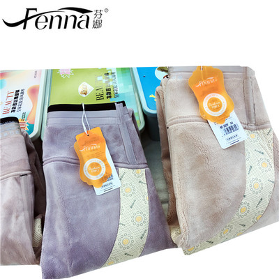 新芬娜8301加绒鲨鱼裤打底九分外穿秋冬高腰提臀8308加厚