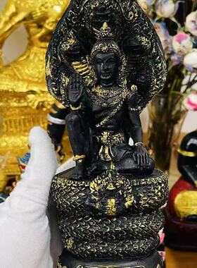 泰国正牌 特色手工艺  泽度金摆件家居立尊 阿赞初 原庙吊坠正牌