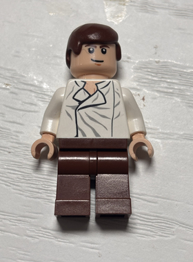 乐高LEGO乐高星球大战人仔sw714韩索罗双表情75137