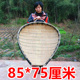 大筲箕竹簸箕四川传统纯手工竹编瓜果盘收纳筐装 卤肉卤菜洗菜装
