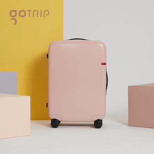 锁 gotrip2018新品 拉杆箱24寸女登机箱大容量旅行行李箱男女密码