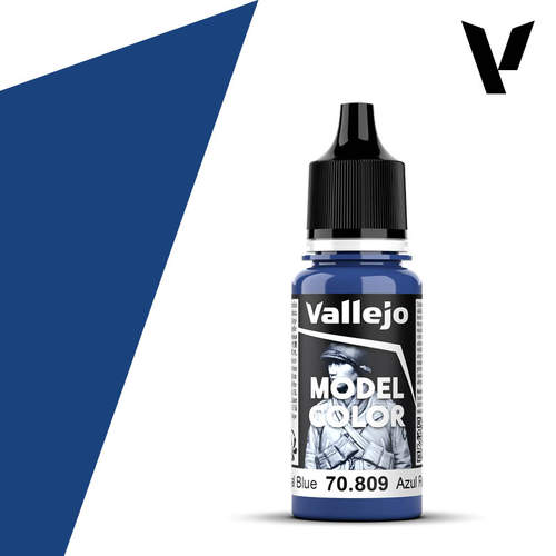 vallejo西班牙AV70809/060皇家蓝BlueGreen水性模型手涂漆