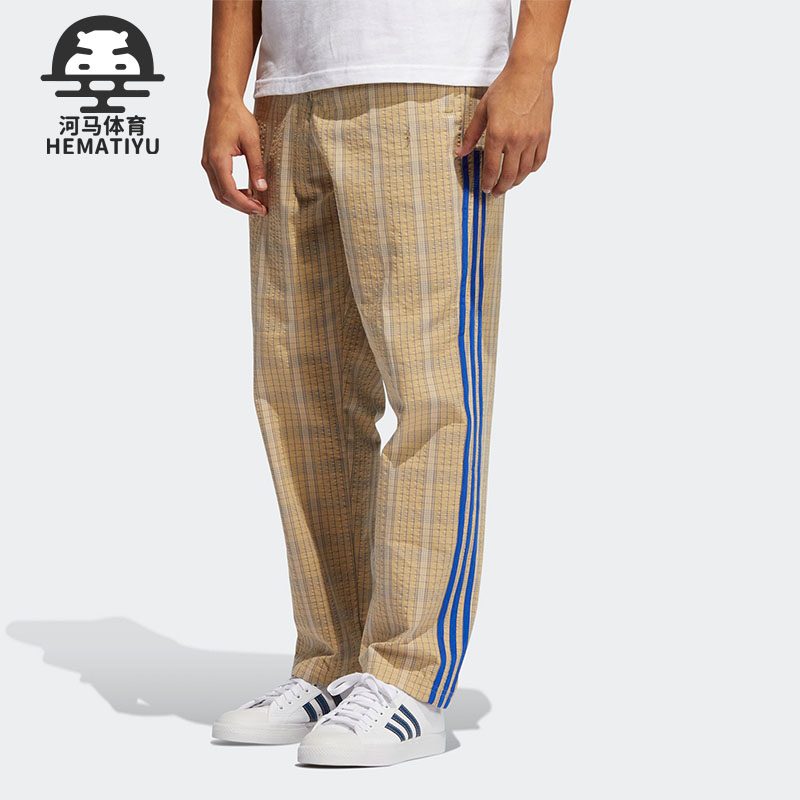 阿迪达斯男子曼联足球运动长裤