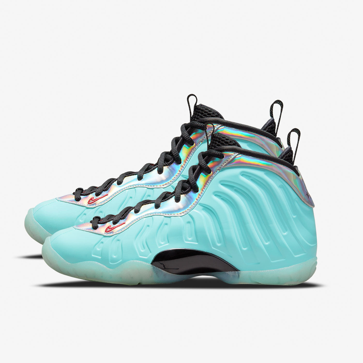 Nike/耐克Little Posite One 水晶底镭射南海岸 喷泡篮球鞋DH6490