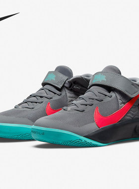 Nike/耐克正品Team Hustle D 10 (GS) 女子大童篮球鞋 DD7303-008