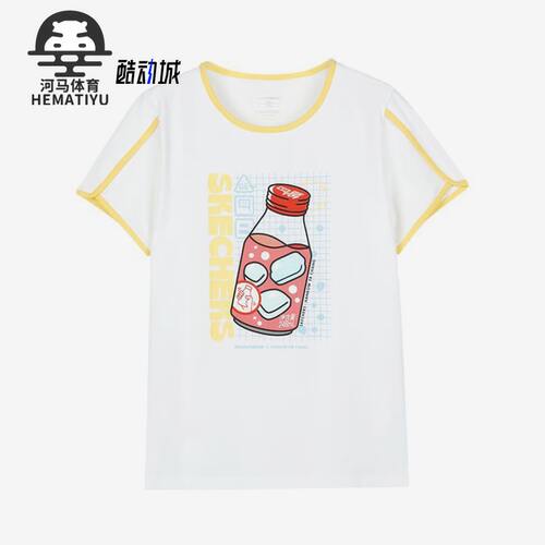 斯凯奇正品大童运动短袖