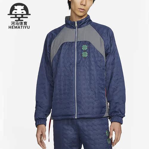 Nike/耐克正品新款Air Jordan男子休闲保暖夹棉外套DJ9743-414