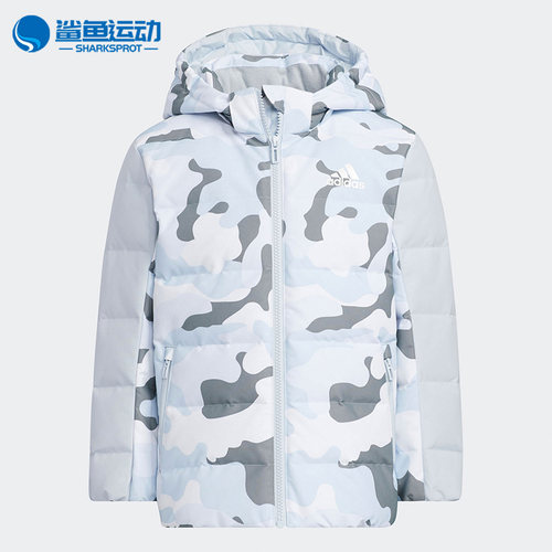 阿迪休闲儿童运动羽绒服