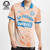 耐克正品 F.C 男子足球训练复古速干运动短袖 Nike AQ0661 838