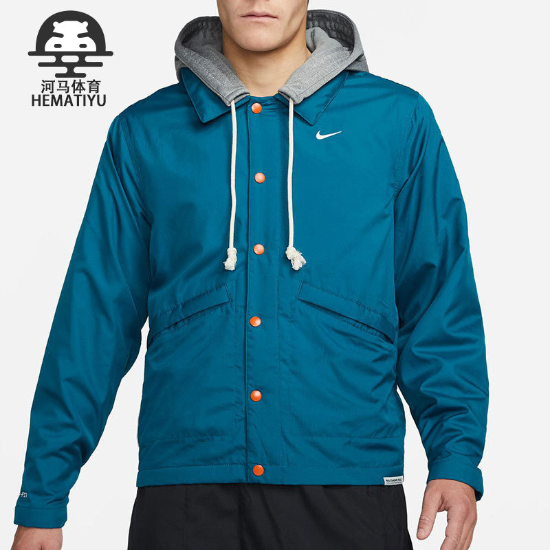 耐克休闲男子运动连帽防风外套