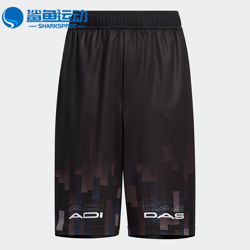 阿迪达斯正品大童运动短裤