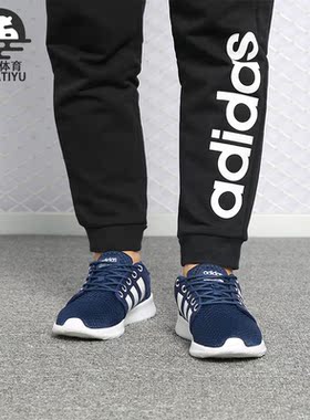 Adidas/阿迪达斯正品CLOUDFOAM QT RACER W 女子休闲运动鞋AW4004
