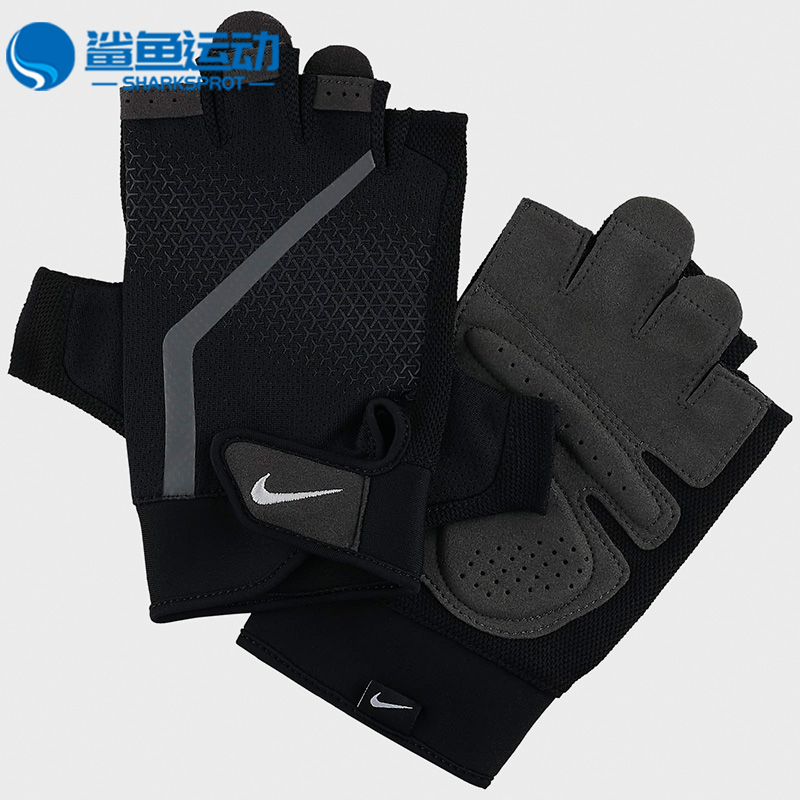 Nike/耐克正品新款男女机车骑行武陟半指手套一副 AC4229-945