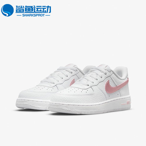Nike/耐克正品 FORCE 1 大童女子GS空一号休闲板鞋 CZ1685-104