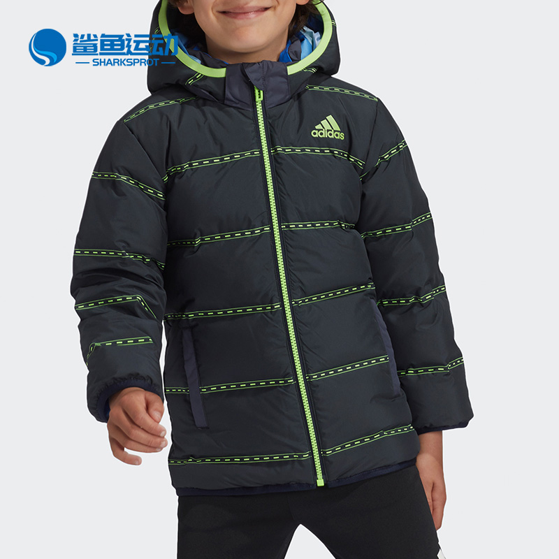 Adidas/阿迪达斯正品秋季新款儿童休闲舒适运动羽绒服GG3640