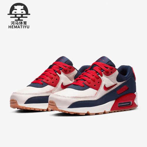 Nike/耐克正品新款AIRMAX90PRM男子减震轻便气垫运动休闲鞋CJ0611