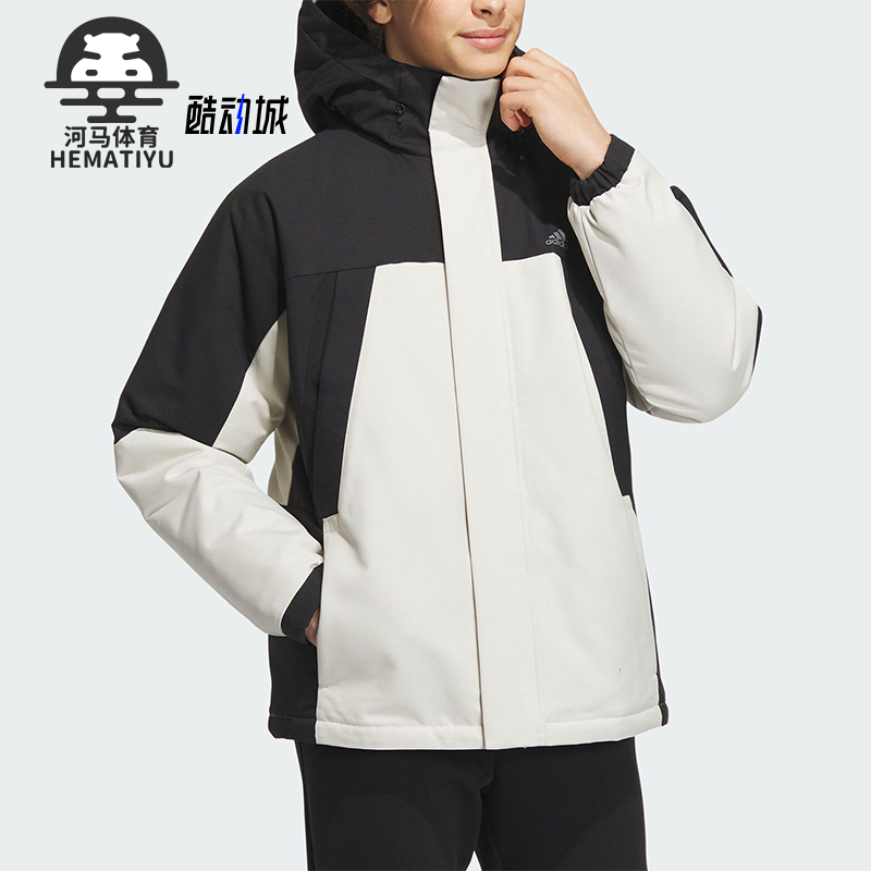 阿迪达斯正品男子运动羽绒服