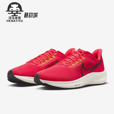 Nike/耐克正品AIR ZOOM PEGASUS 39男子公路跑步鞋DH4071-600