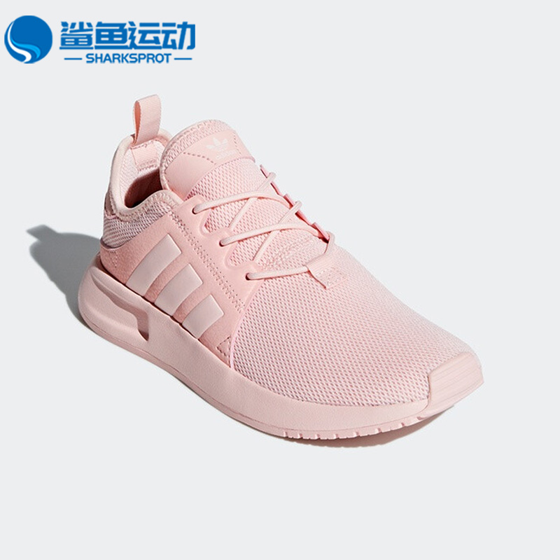 Adidas/阿迪达斯正品三叶草X_PLR J大童经典网面透气运动鞋BY9880