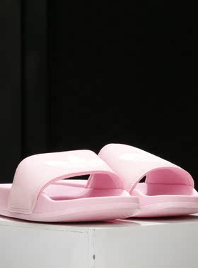 Adidas/阿迪达斯正品夏季新款三叶草女子运动休闲拖鞋FU9139