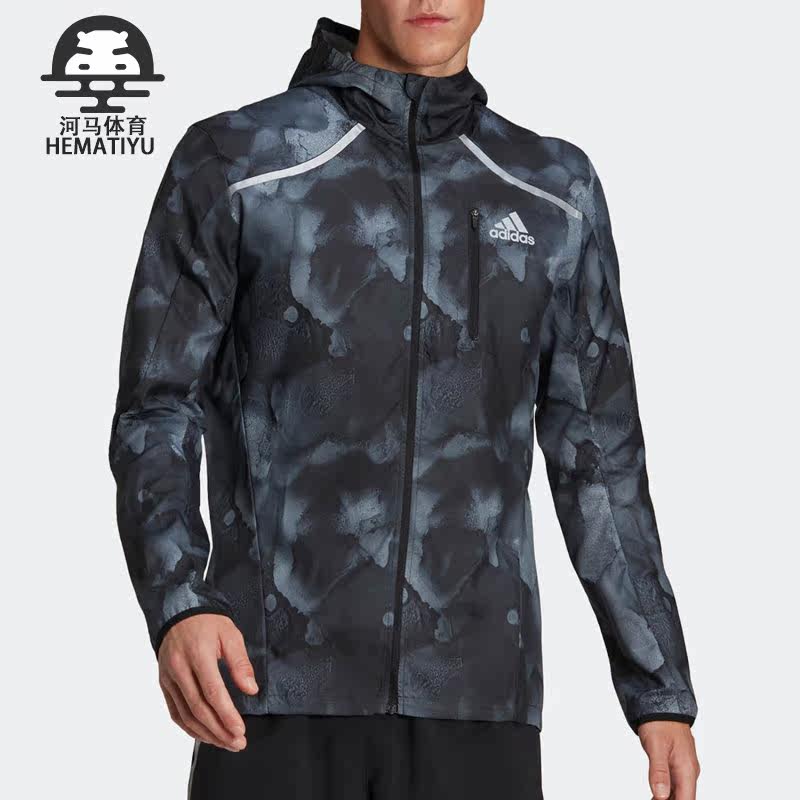阿迪达斯春季男子运动训练夹克