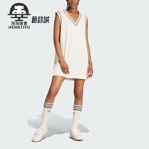 Adidas/阿迪达斯女子无袖连衣裙