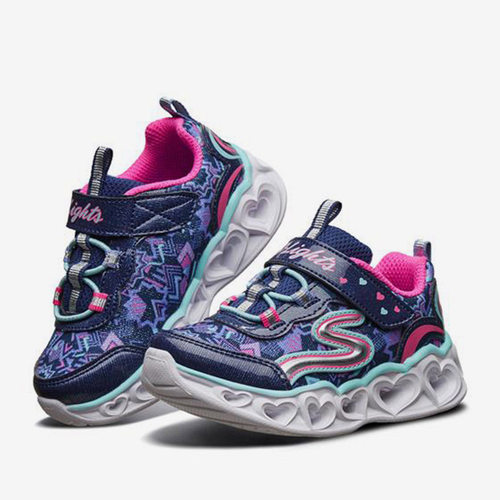 skechers魔术贴儿童运动鞋2018
