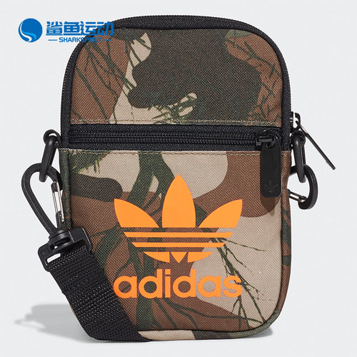 Adidas/阿迪达斯正品三叶草 男女印花迷你休闲运动单肩包 FT9302