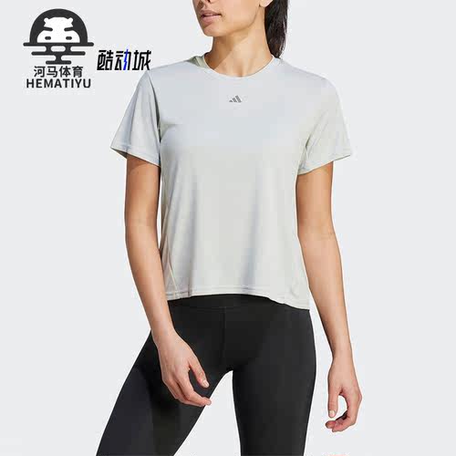 阿迪达斯女子运动短袖