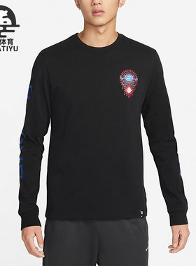 Nike/耐克正品秋冬新款男子英格兰运动印花长袖T恤DQ8608-010