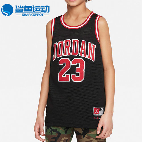 Nike/耐克正品Jordan 夏季新款大童无袖背心篮球服DO1968-010