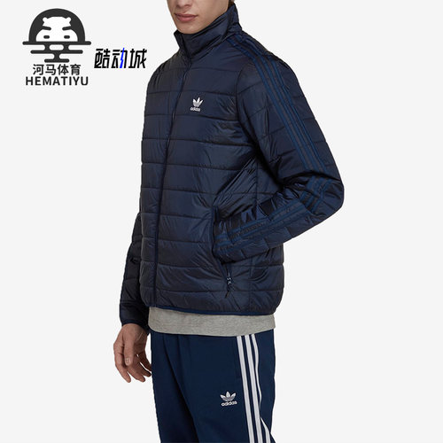 阿迪达斯男子运动休闲保暖棉服
