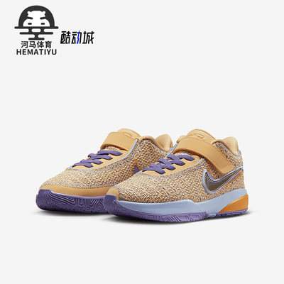 Nike/耐克正品LeBron 20 GS女子大童耐磨篮球鞋DQ8648-200