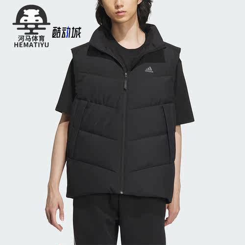 阿迪达斯正品男子保暖马甲