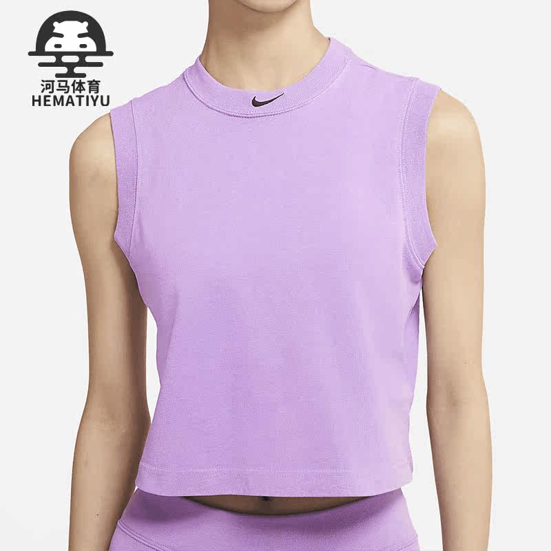 耐克正品休闲运动女子无袖背心